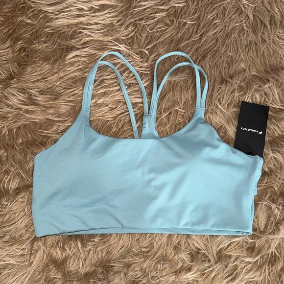 New Fabletics Principal Low Impact Sports Bra Seafoam Women's size M - Picture 4 of 8